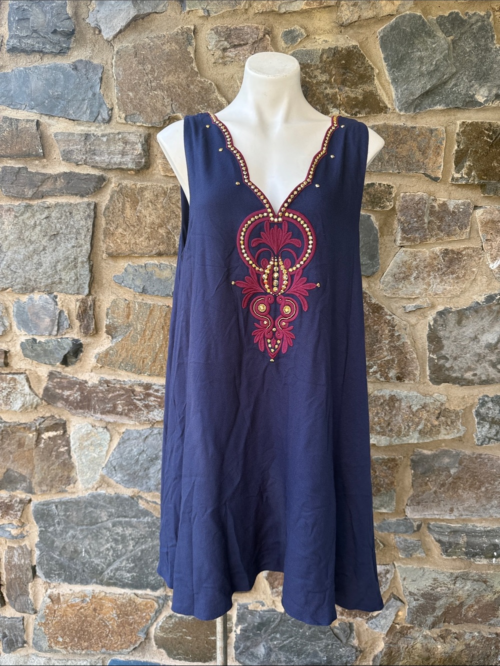 NWT Lilly Pulitzer Owen Dress in True Navy size XL